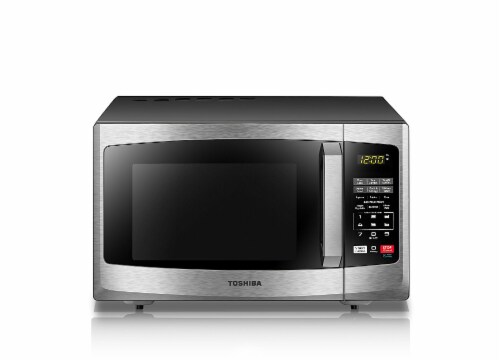 Toshiba Stainless Steel Microwave Perspective: front