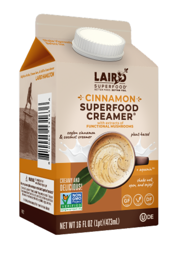 Laird Superfood® Cinnamon Creamer® Perspective: front