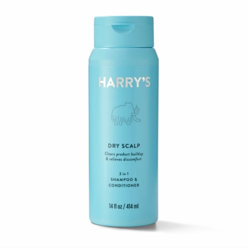 Harry's Men's Dry Scalp 2-in-1 Shampoo and Conditioner Perspective: front