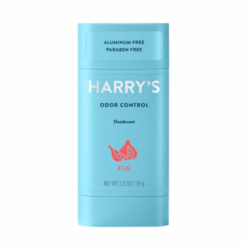 Harry's Odor Control Men's Deodorant Stick Fig Scent Aluminum-Free Perspective: front
