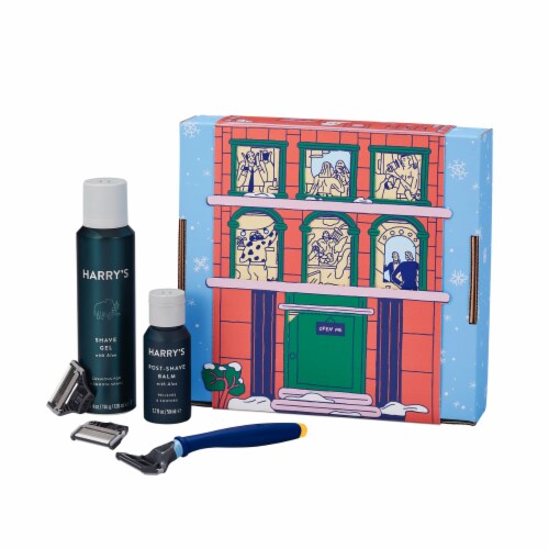 Harry's Holiday 2021 Shave Set Perspective: front