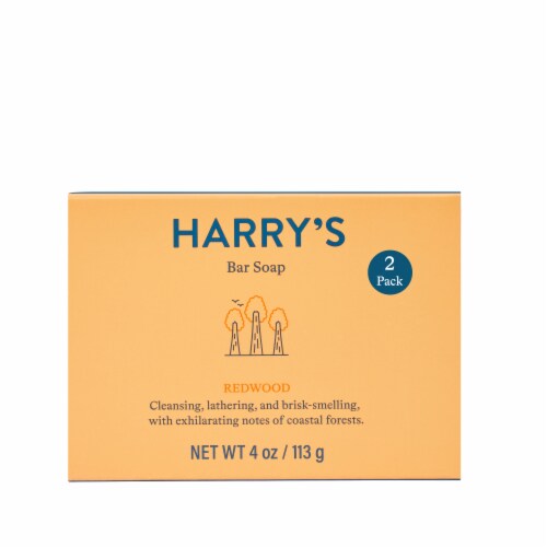 Harry's Redwood Bar Soap Perspective: front