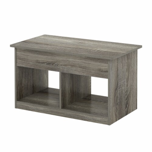 French oak grey shop coffee table