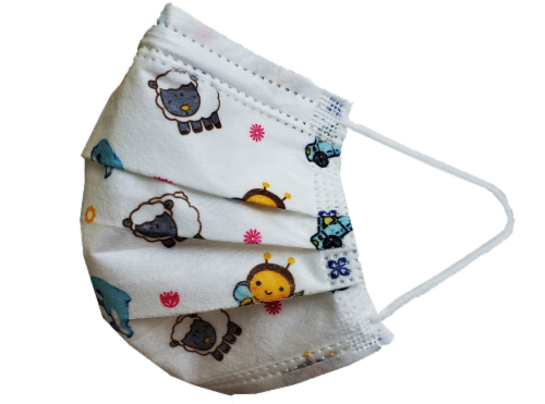 Viloe Disposable Kids Face Masks Perspective: front