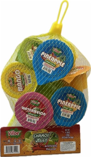Viloe Assorted Chamoy Jelly Gelatin Cups Perspective: front