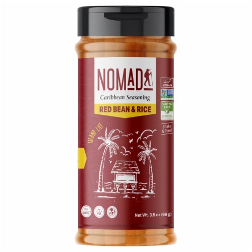 Nomad Red Bean & Rice Seasoning Perspective: front