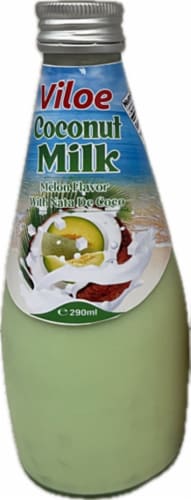 Viloe Coconut Milk Melon Flavor With Nato De Coco Perspective: front