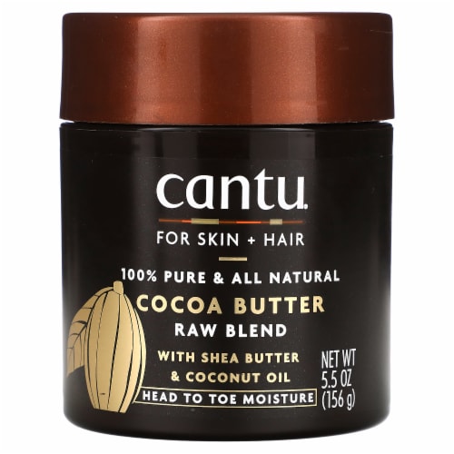 Cantu Cocoa Butter Raw Blend Perspective: front