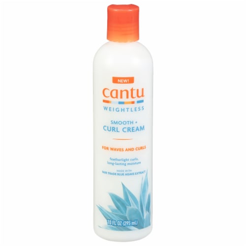 Cantu® Weightless Smooth + Curl Cream Perspective: front