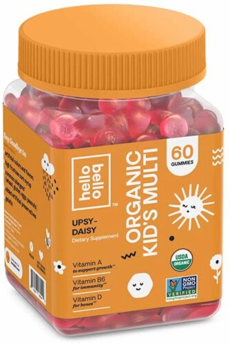 Hello Bello Organic Kid's Multi Vitamin Gummies Perspective: front