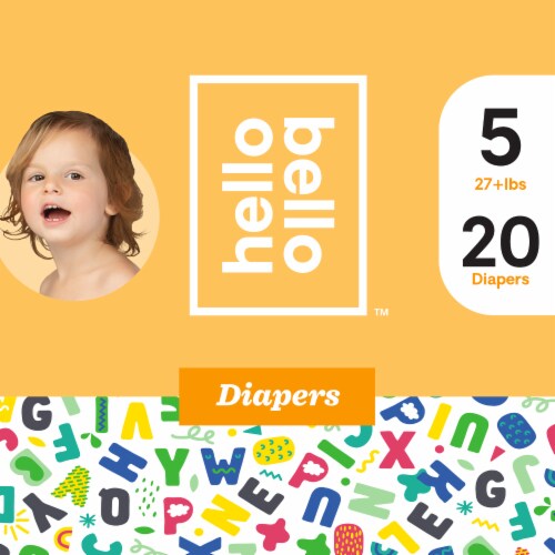 Hello Bello Size 5 Baby Diapers Perspective: front