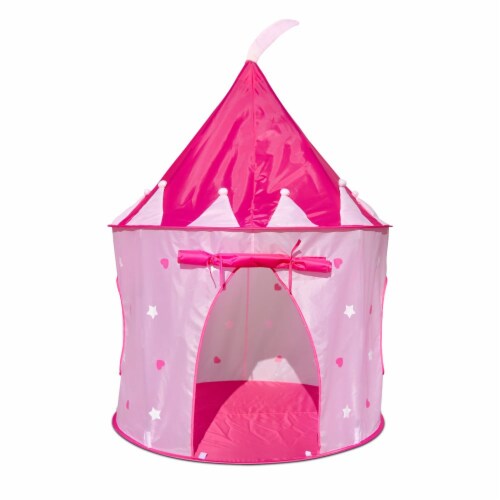 Sunny Days Princess Castle Pop-Up Play Tent - Pink Perspective: front