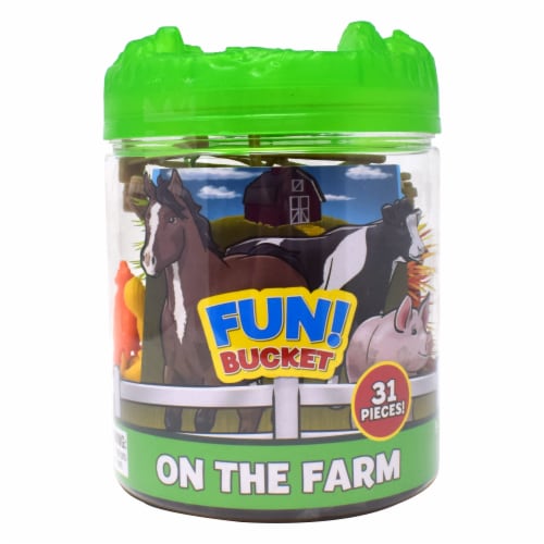 Sunny Days On The Farm Fun Bucket Perspective: front
