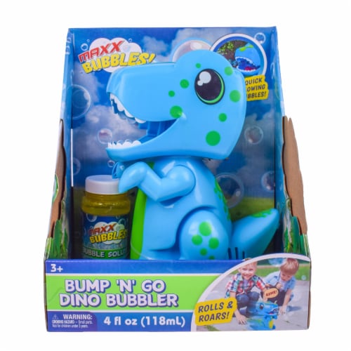 Maxx Bubbles Bump 'n' Go Dino Bubbler Perspective: front
