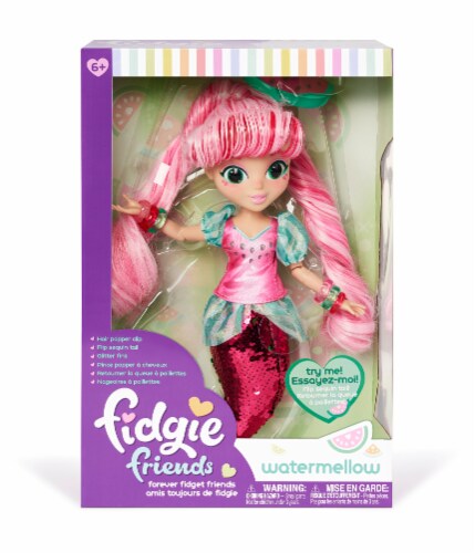 Sunny Days Fidgie Friends Watermellow Doll Perspective: front