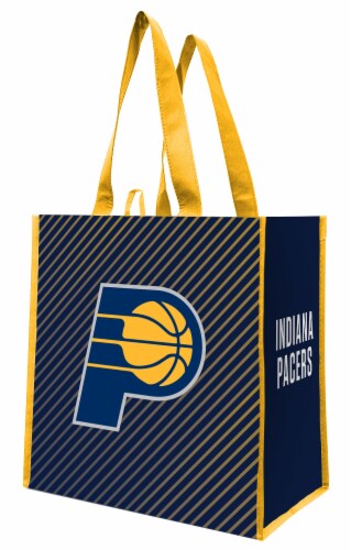 Earthwise Indiana Pacers NBA Tote Bag Perspective: front