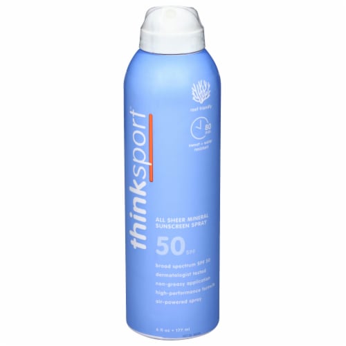 Thinksport® All Sheer Mineral Sunscreen Perspective: front