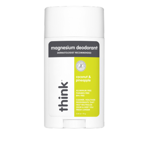 Think Coconut & Pineapple Natural Deodorant Perspective: front