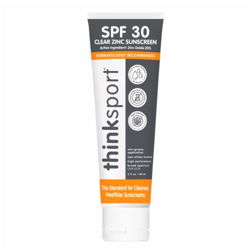 Thinksport® Clear Zinc Suncreen Perspective: front