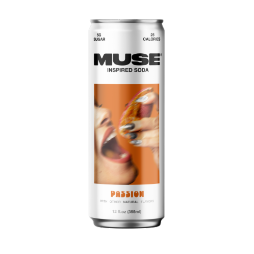 MyMuse Passion Inspired Soda Can Perspective: front