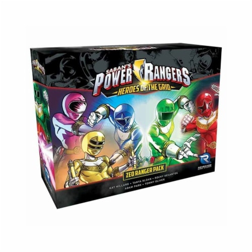 Renegade Game Studios  Power Rangers - Heroes of the Grid Zeo Ranger Pack Perspective: front