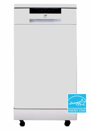 18 inch dishwasher best sale white