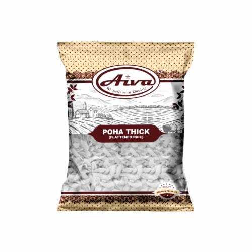 Aiva Poha Thick (Flattened Rice) 2 lb Perspective: front
