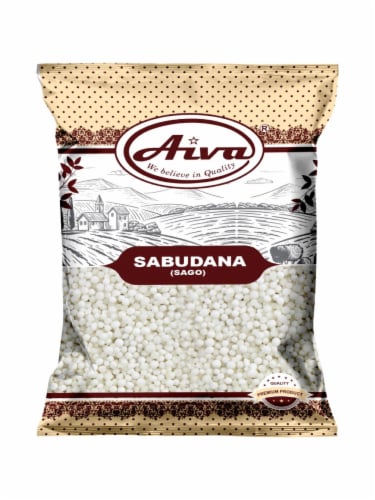 Aiva Sabudana (Indian Tapioca) 4 lb Perspective: front