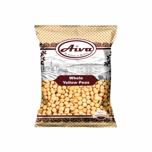 Aiva Whole Dried Yellow Peas(Yellow Vatana) 4LB Perspective: front