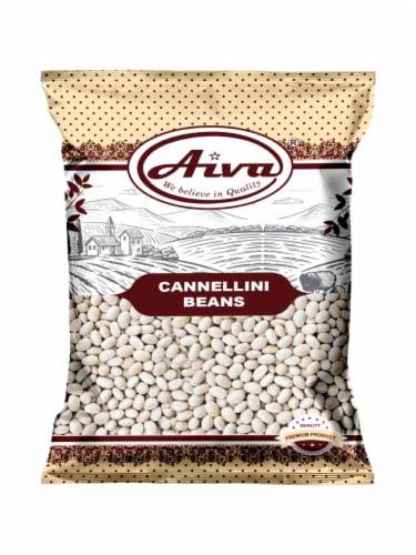 Aiva Cannellini Beans White Kidney Beans 4 lb Perspective: front