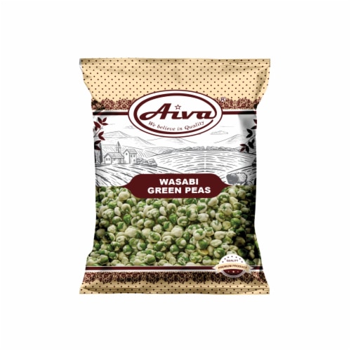 Aiva Wasabi Green Peas 14 oz Perspective: front