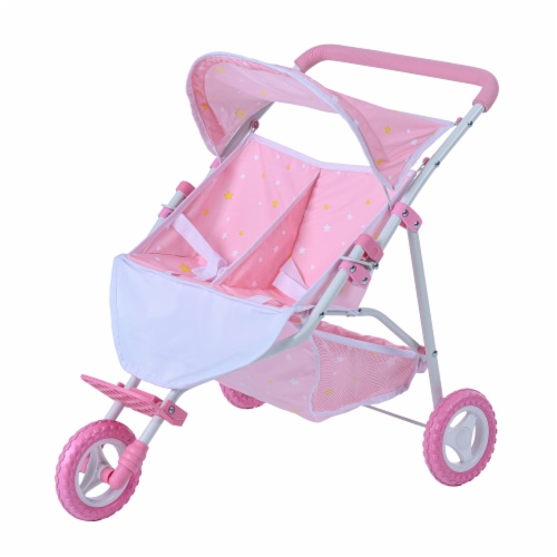 Pink Doll Jog Stroller