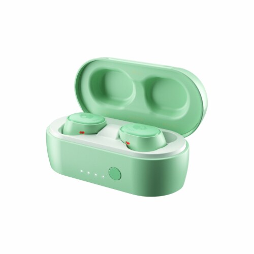 skullcandy wireless earbuds mint green