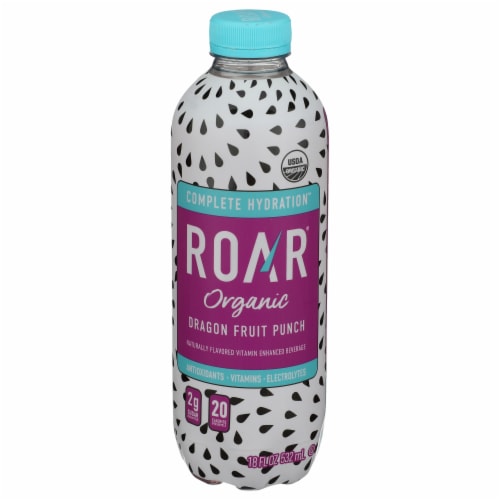 ROAR® Organic Dragon Fruit Punch Perspective: front
