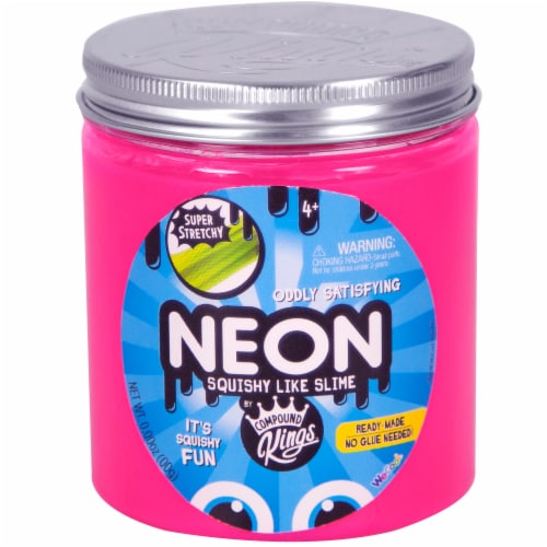 Compound Kings Oddly Satisfying Slime Jar - Pink Perspective: front