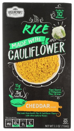 Veggiecraft Farms™ Cheddar Cauliflower Rice Perspective: front