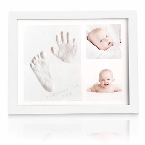 Keababies Duo Baby Hand and Footprint Kit, Baby Handprint Kit