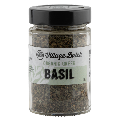 Village Batch Organic Greek Rasil Perspective: front