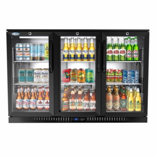 Bar refrigerator cheap glass door
