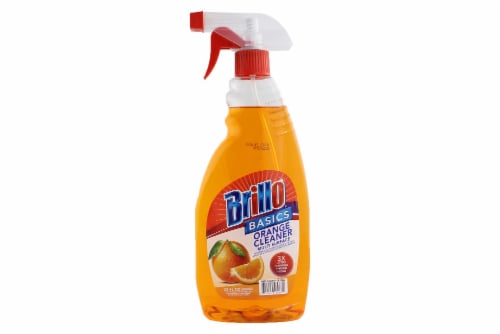 Brillo Basics Orange Cleaner Multi Surface Perspective: front
