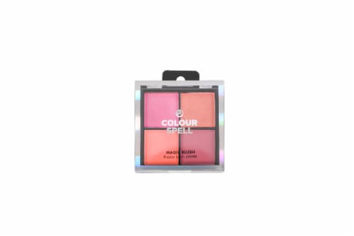 Colour Spell Magic Blush 4 Color Blush Palette Perspective: front