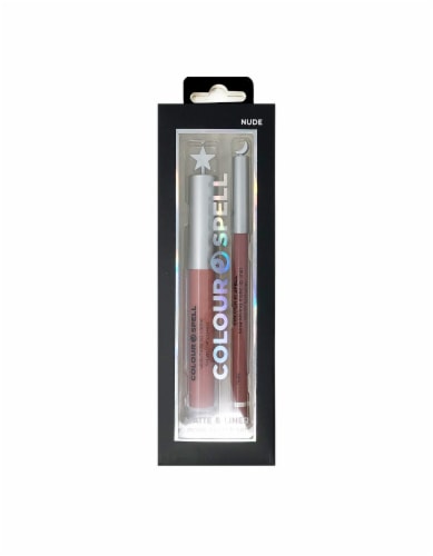 Colour Spell Matte & Liner Lipstick Set - Nude Perspective: front