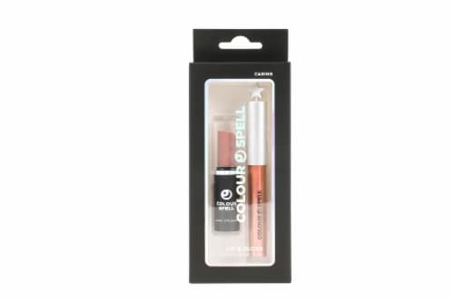 Colour Spell Caring Lipstick & Gloss Set Perspective: front