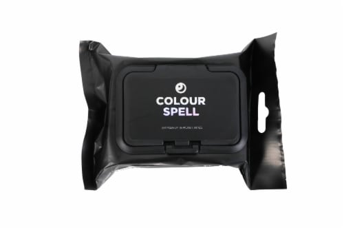 Colour Spell Makeup Remover Wipes Perspective: front