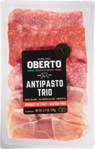 Oberto® Antipasto Trio Perspective: front