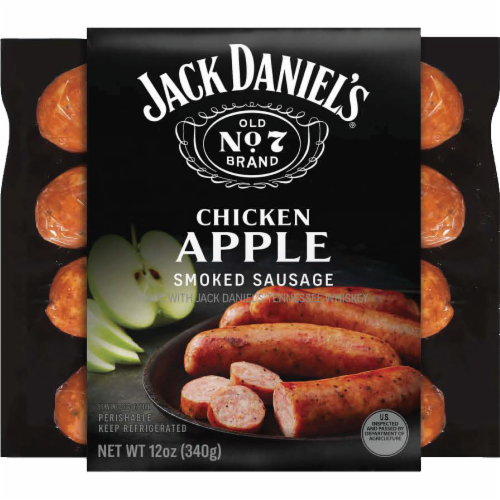 Jack Daniel's® Chicken Apple Smoked Sausage Links Perspective: front