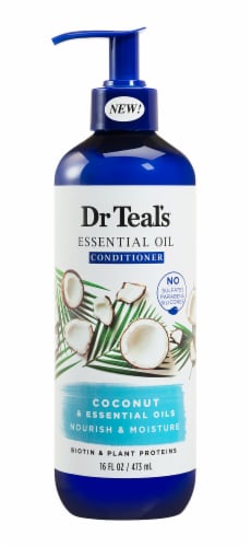 Dr Teal's Coconut Nourish & Moisture Shampoo Perspective: front