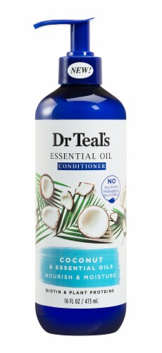 Dr Teal's Coconut Nourish & Moisture Shampoo Perspective: front