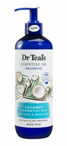Dr Teal's Coconut Nourish & Moisture Conditioner Perspective: front