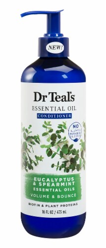 Dr Teal's Eucalyptus/Spearmint Volume & Bounce Conditioner Perspective: front